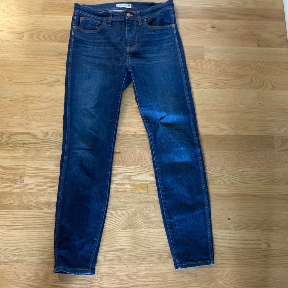 Madewell 9” high rise skinny jeans 28 size